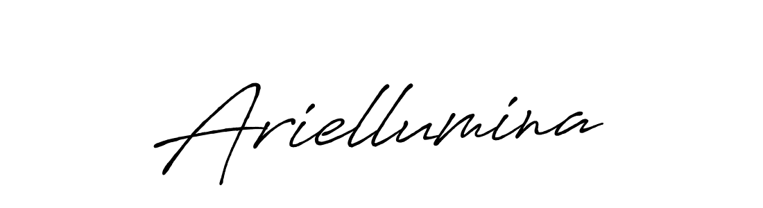 Once you've used our free online signature maker to create your best signature Antro_Vectra_Bolder style, it's time to enjoy all of the benefits that Ariellumina name signing documents. Ariellumina signature style 7 images and pictures png