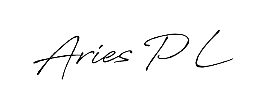 if you are searching for the best signature style for your name Aries P L. so please give up your signature search. here we have designed multiple signature styles  using Antro_Vectra_Bolder. Aries P L signature style 7 images and pictures png