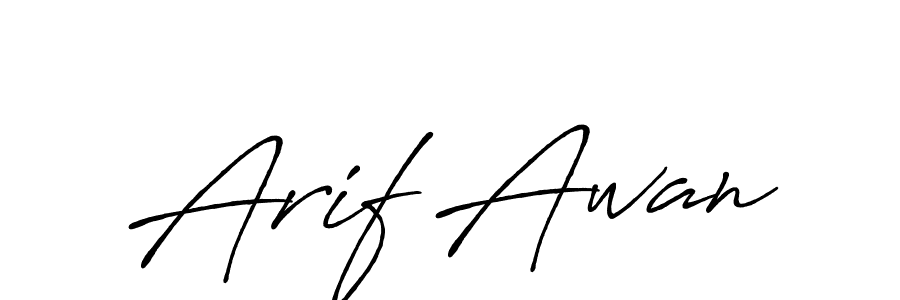 This is the best signature style for the Arif Awan name. Also you like these signature font (Antro_Vectra_Bolder). Mix name signature. Arif Awan signature style 7 images and pictures png