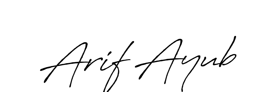 Similarly Antro_Vectra_Bolder is the best handwritten signature design. Signature creator online .You can use it as an online autograph creator for name Arif Ayub. Arif Ayub signature style 7 images and pictures png