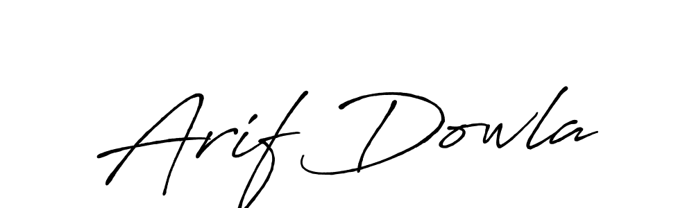 Here are the top 10 professional signature styles for the name Arif Dowla. These are the best autograph styles you can use for your name. Arif Dowla signature style 7 images and pictures png