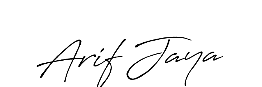 if you are searching for the best signature style for your name Arif Jaya. so please give up your signature search. here we have designed multiple signature styles  using Antro_Vectra_Bolder. Arif Jaya signature style 7 images and pictures png