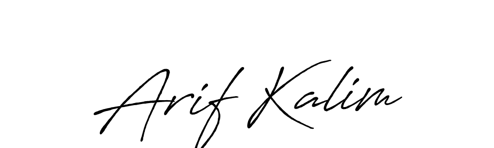 How to make Arif Kalim signature? Antro_Vectra_Bolder is a professional autograph style. Create handwritten signature for Arif Kalim name. Arif Kalim signature style 7 images and pictures png