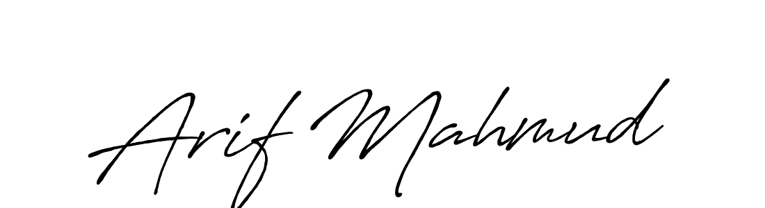 You should practise on your own different ways (Antro_Vectra_Bolder) to write your name (Arif Mahmud) in signature. don't let someone else do it for you. Arif Mahmud signature style 7 images and pictures png