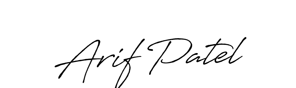 How to Draw Arif Patel signature style? Antro_Vectra_Bolder is a latest design signature styles for name Arif Patel. Arif Patel signature style 7 images and pictures png