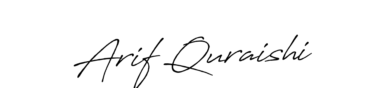 You should practise on your own different ways (Antro_Vectra_Bolder) to write your name (Arif Quraishi) in signature. don't let someone else do it for you. Arif Quraishi signature style 7 images and pictures png