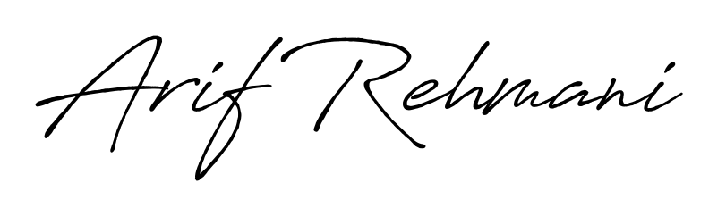 How to make Arif Rehmani name signature. Use Antro_Vectra_Bolder style for creating short signs online. This is the latest handwritten sign. Arif Rehmani signature style 7 images and pictures png