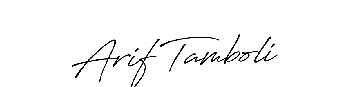 Make a beautiful signature design for name Arif Tamboli. Use this online signature maker to create a handwritten signature for free. Arif Tamboli signature style 7 images and pictures png