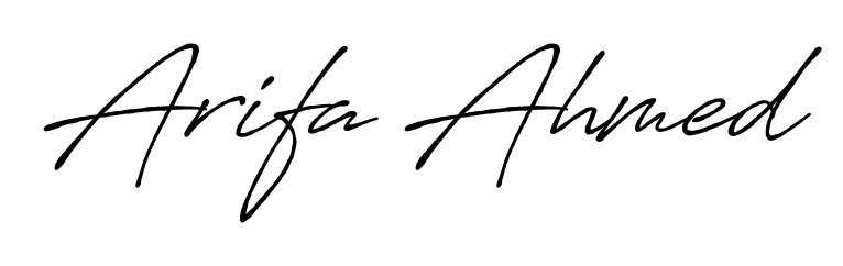 How to make Arifa Ahmed signature? Antro_Vectra_Bolder is a professional autograph style. Create handwritten signature for Arifa Ahmed name. Arifa Ahmed signature style 7 images and pictures png