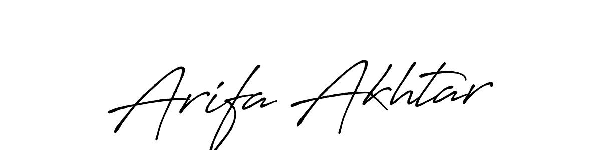 Once you've used our free online signature maker to create your best signature Antro_Vectra_Bolder style, it's time to enjoy all of the benefits that Arifa Akhtar name signing documents. Arifa Akhtar signature style 7 images and pictures png