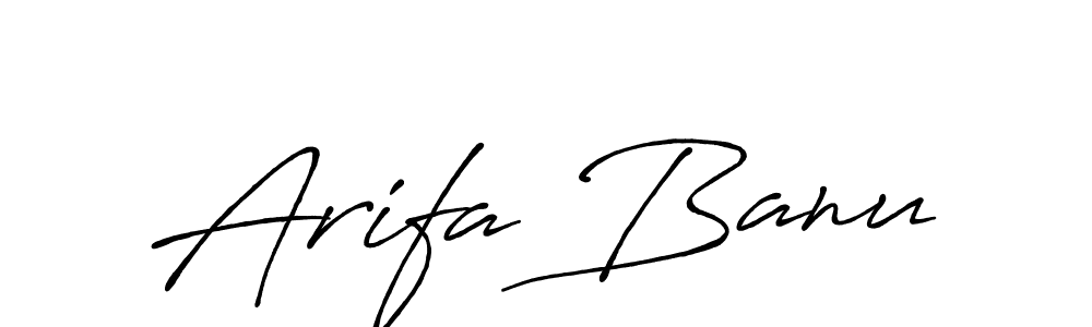 See photos of Arifa Banu official signature by Spectra . Check more albums & portfolios. Read reviews & check more about Antro_Vectra_Bolder font. Arifa Banu signature style 7 images and pictures png