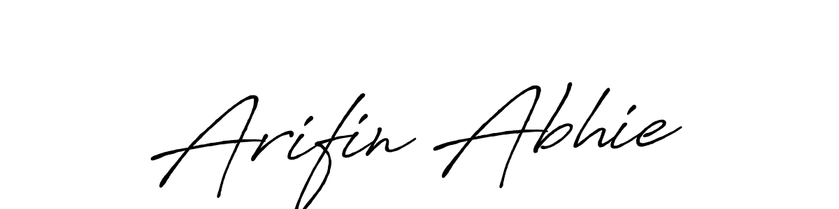 if you are searching for the best signature style for your name Arifin Abhie. so please give up your signature search. here we have designed multiple signature styles  using Antro_Vectra_Bolder. Arifin Abhie signature style 7 images and pictures png