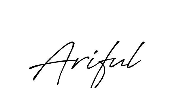 Antro_Vectra_Bolder is a professional signature style that is perfect for those who want to add a touch of class to their signature. It is also a great choice for those who want to make their signature more unique. Get Ariful name to fancy signature for free. Ariful signature style 7 images and pictures png
