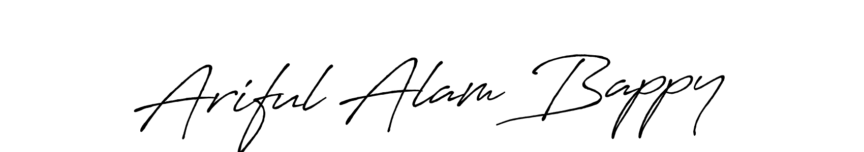 Once you've used our free online signature maker to create your best signature Antro_Vectra_Bolder style, it's time to enjoy all of the benefits that Ariful Alam Bappy name signing documents. Ariful Alam Bappy signature style 7 images and pictures png