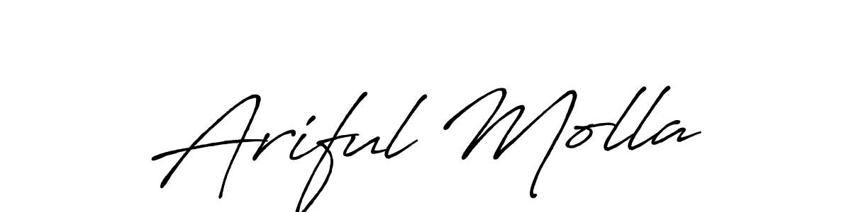How to Draw Ariful Molla signature style? Antro_Vectra_Bolder is a latest design signature styles for name Ariful Molla. Ariful Molla signature style 7 images and pictures png