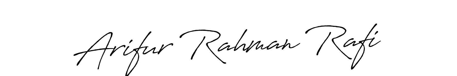 The best way (Antro_Vectra_Bolder) to make a short signature is to pick only two or three words in your name. The name Arifur Rahman Rafi include a total of six letters. For converting this name. Arifur Rahman Rafi signature style 7 images and pictures png