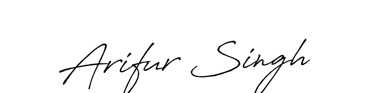 How to Draw Arifur Singh signature style? Antro_Vectra_Bolder is a latest design signature styles for name Arifur Singh. Arifur Singh signature style 7 images and pictures png