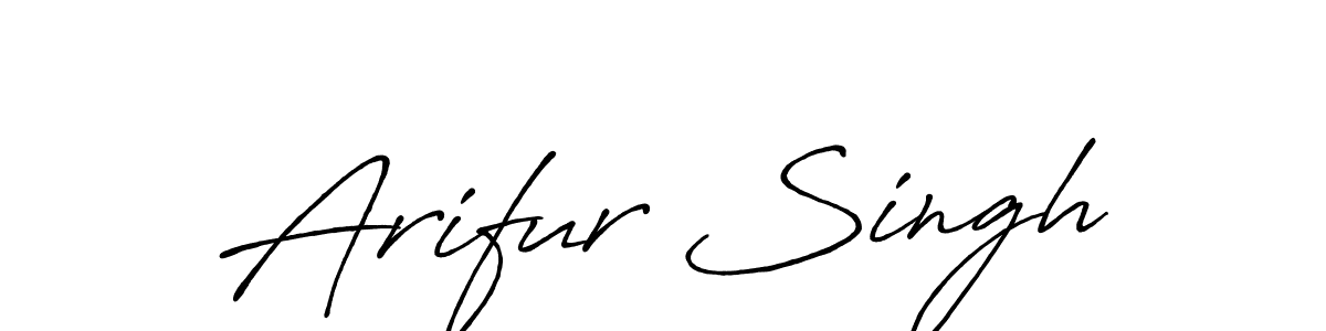 How to Draw Arifur Singh signature style? Antro_Vectra_Bolder is a latest design signature styles for name Arifur Singh. Arifur Singh signature style 7 images and pictures png