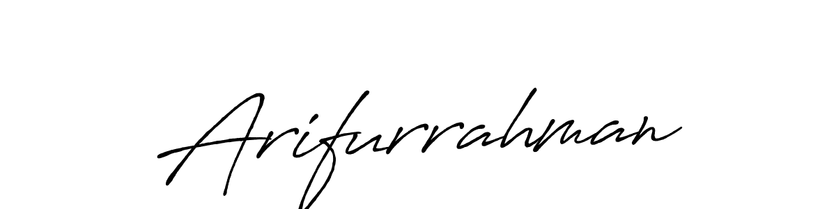 Here are the top 10 professional signature styles for the name Arifurrahman. These are the best autograph styles you can use for your name. Arifurrahman signature style 7 images and pictures png