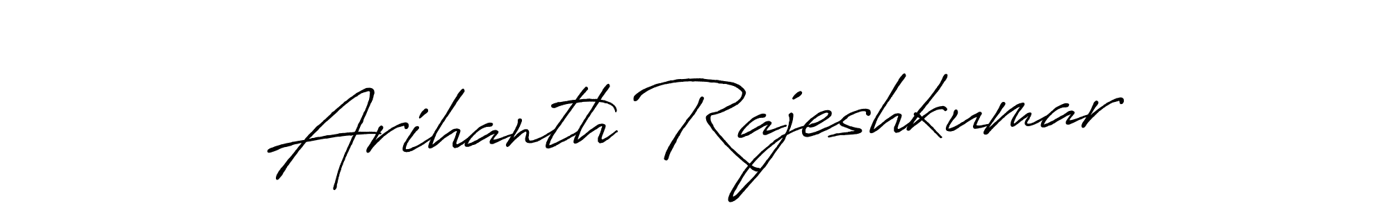 Similarly Antro_Vectra_Bolder is the best handwritten signature design. Signature creator online .You can use it as an online autograph creator for name Arihanth Rajeshkumar. Arihanth Rajeshkumar signature style 7 images and pictures png