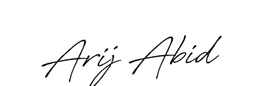Antro_Vectra_Bolder is a professional signature style that is perfect for those who want to add a touch of class to their signature. It is also a great choice for those who want to make their signature more unique. Get Arij Abid name to fancy signature for free. Arij Abid signature style 7 images and pictures png
