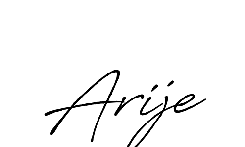 Best and Professional Signature Style for Arije. Antro_Vectra_Bolder Best Signature Style Collection. Arije signature style 7 images and pictures png