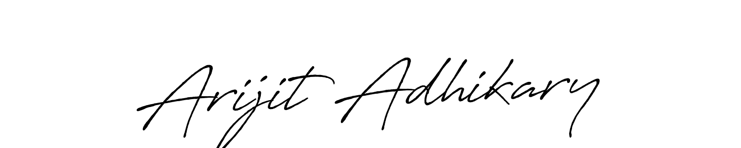 You can use this online signature creator to create a handwritten signature for the name Arijit Adhikary. This is the best online autograph maker. Arijit Adhikary signature style 7 images and pictures png