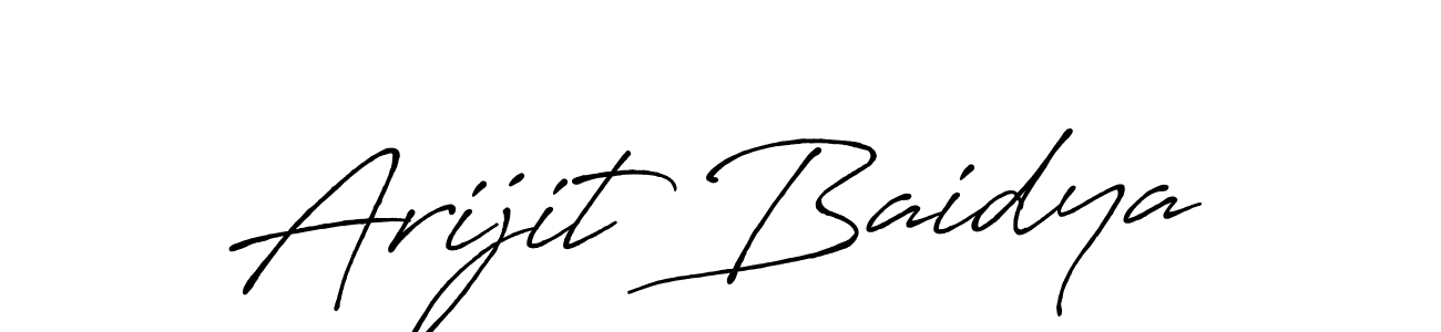 Here are the top 10 professional signature styles for the name Arijit Baidya. These are the best autograph styles you can use for your name. Arijit Baidya signature style 7 images and pictures png