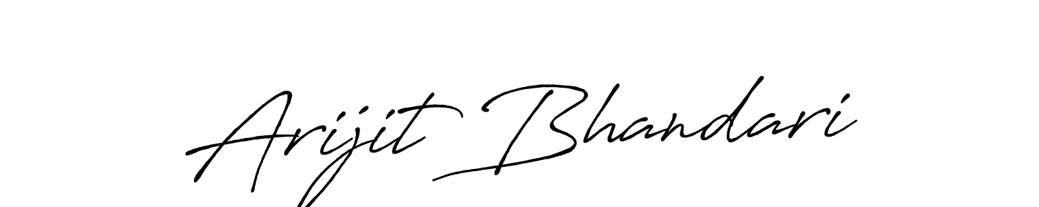 Make a beautiful signature design for name Arijit Bhandari. Use this online signature maker to create a handwritten signature for free. Arijit Bhandari signature style 7 images and pictures png
