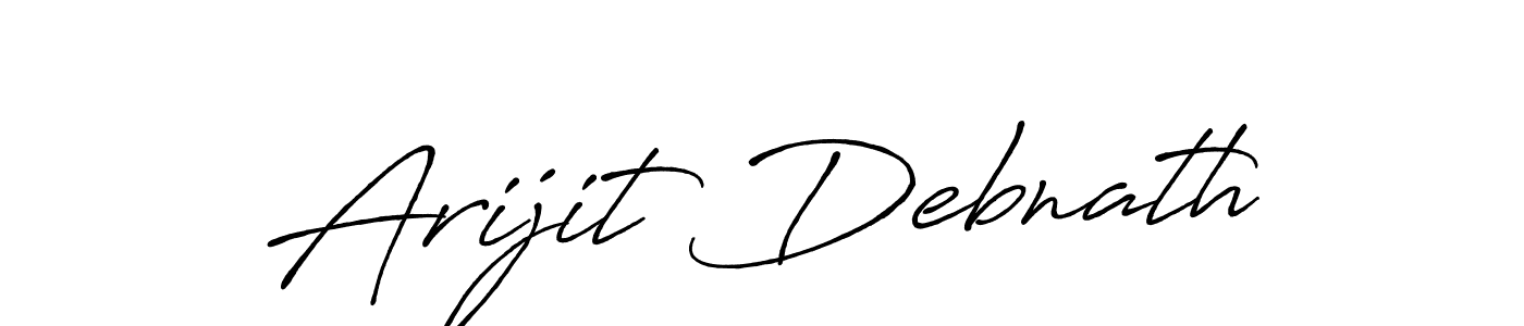 It looks lik you need a new signature style for name Arijit Debnath. Design unique handwritten (Antro_Vectra_Bolder) signature with our free signature maker in just a few clicks. Arijit Debnath signature style 7 images and pictures png