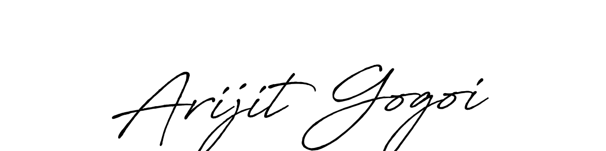 You should practise on your own different ways (Antro_Vectra_Bolder) to write your name (Arijit Gogoi) in signature. don't let someone else do it for you. Arijit Gogoi signature style 7 images and pictures png