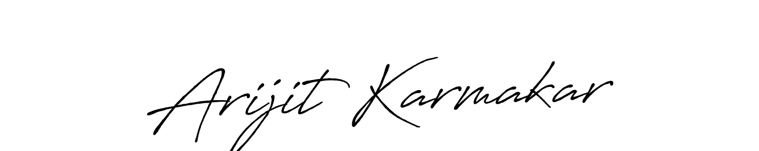 if you are searching for the best signature style for your name Arijit Karmakar. so please give up your signature search. here we have designed multiple signature styles  using Antro_Vectra_Bolder. Arijit Karmakar signature style 7 images and pictures png
