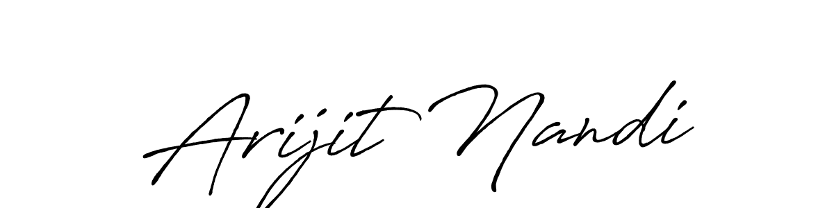 The best way (Antro_Vectra_Bolder) to make a short signature is to pick only two or three words in your name. The name Arijit Nandi include a total of six letters. For converting this name. Arijit Nandi signature style 7 images and pictures png