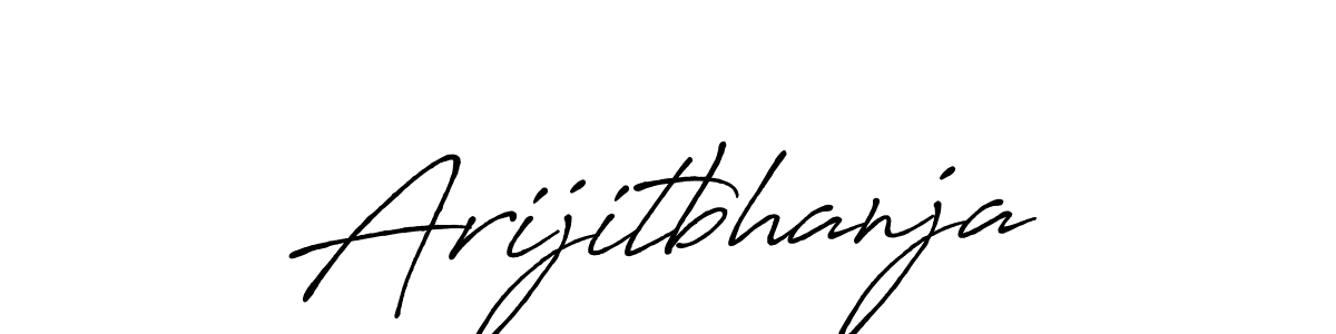 It looks lik you need a new signature style for name Arijitbhanja. Design unique handwritten (Antro_Vectra_Bolder) signature with our free signature maker in just a few clicks. Arijitbhanja signature style 7 images and pictures png