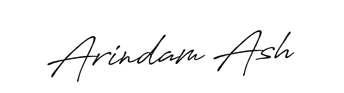 It looks lik you need a new signature style for name Arindam Ash. Design unique handwritten (Antro_Vectra_Bolder) signature with our free signature maker in just a few clicks. Arindam Ash signature style 7 images and pictures png