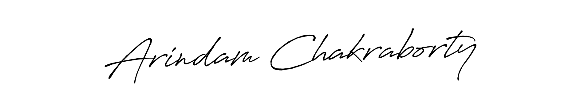 Arindam Chakraborty stylish signature style. Best Handwritten Sign (Antro_Vectra_Bolder) for my name. Handwritten Signature Collection Ideas for my name Arindam Chakraborty. Arindam Chakraborty signature style 7 images and pictures png