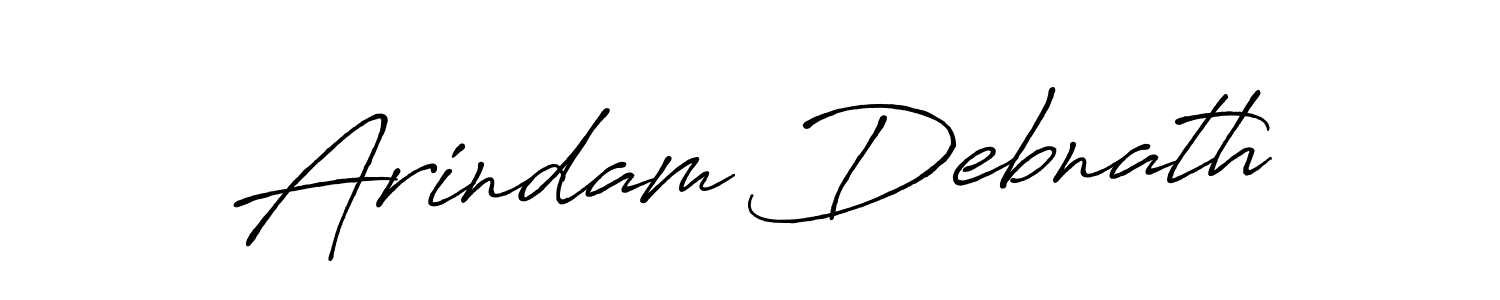 How to make Arindam Debnath signature? Antro_Vectra_Bolder is a professional autograph style. Create handwritten signature for Arindam Debnath name. Arindam Debnath signature style 7 images and pictures png