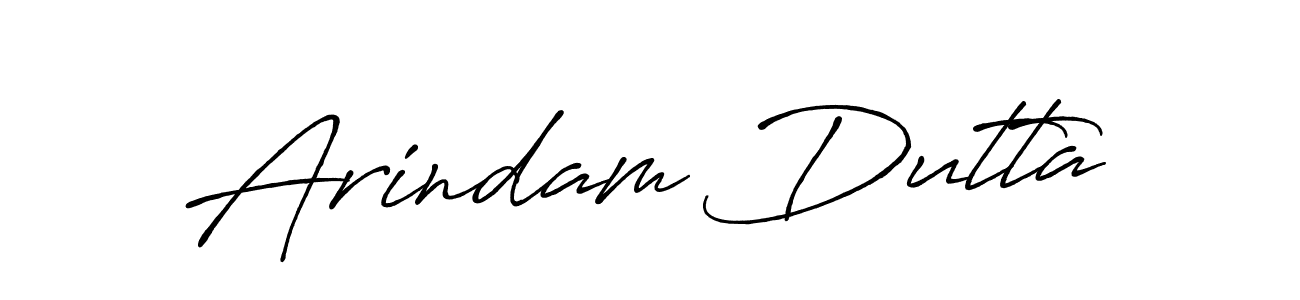 Also we have Arindam Dutta name is the best signature style. Create professional handwritten signature collection using Antro_Vectra_Bolder autograph style. Arindam Dutta signature style 7 images and pictures png