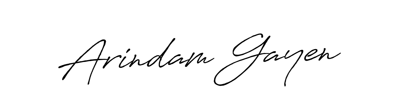 Also we have Arindam Gayen name is the best signature style. Create professional handwritten signature collection using Antro_Vectra_Bolder autograph style. Arindam Gayen signature style 7 images and pictures png