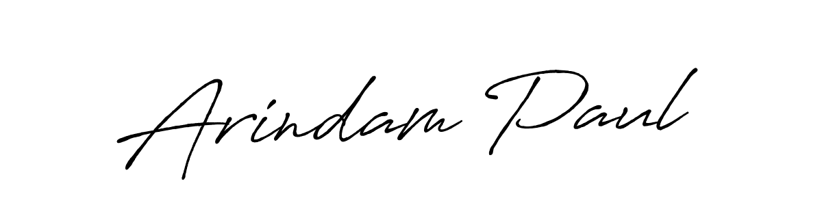 Design your own signature with our free online signature maker. With this signature software, you can create a handwritten (Antro_Vectra_Bolder) signature for name Arindam Paul. Arindam Paul signature style 7 images and pictures png