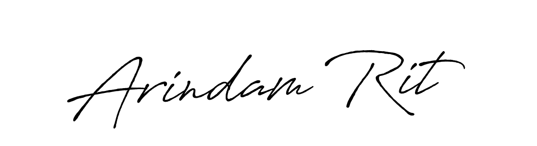 How to make Arindam Rit signature? Antro_Vectra_Bolder is a professional autograph style. Create handwritten signature for Arindam Rit name. Arindam Rit signature style 7 images and pictures png