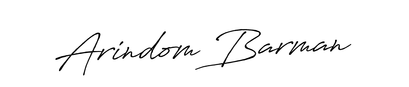 How to make Arindom Barman name signature. Use Antro_Vectra_Bolder style for creating short signs online. This is the latest handwritten sign. Arindom Barman signature style 7 images and pictures png