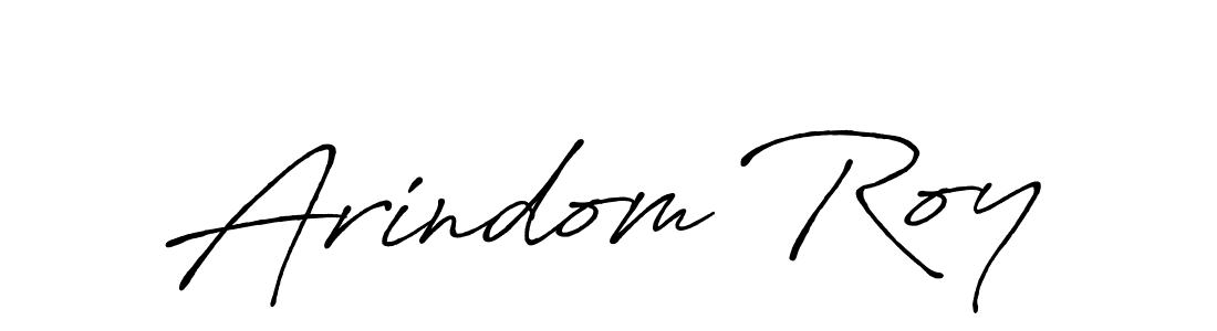 Use a signature maker to create a handwritten signature online. With this signature software, you can design (Antro_Vectra_Bolder) your own signature for name Arindom Roy. Arindom Roy signature style 7 images and pictures png