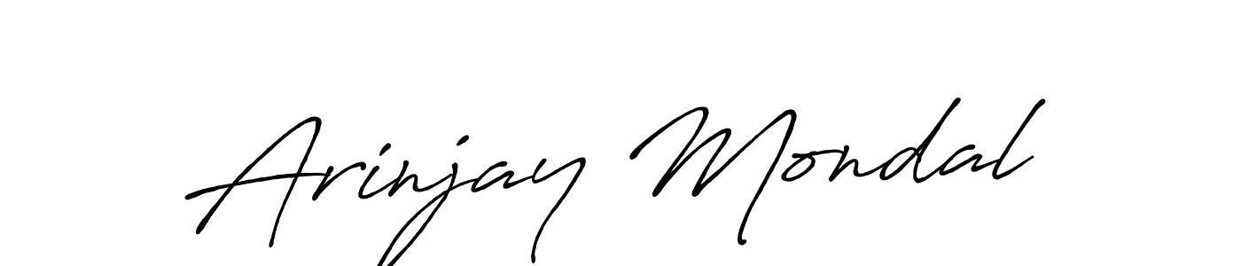 if you are searching for the best signature style for your name Arinjay Mondal. so please give up your signature search. here we have designed multiple signature styles  using Antro_Vectra_Bolder. Arinjay Mondal signature style 7 images and pictures png