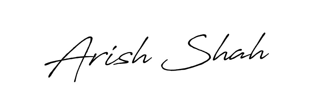 Once you've used our free online signature maker to create your best signature Antro_Vectra_Bolder style, it's time to enjoy all of the benefits that Arish Shah name signing documents. Arish Shah signature style 7 images and pictures png