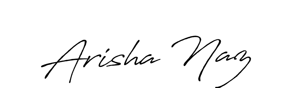 How to make Arisha Naz signature? Antro_Vectra_Bolder is a professional autograph style. Create handwritten signature for Arisha Naz name. Arisha Naz signature style 7 images and pictures png