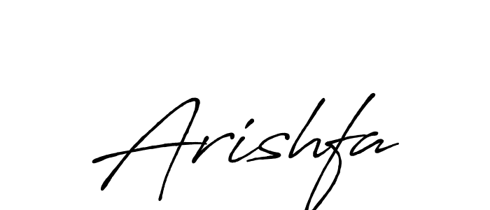 How to make Arishfa signature? Antro_Vectra_Bolder is a professional autograph style. Create handwritten signature for Arishfa name. Arishfa signature style 7 images and pictures png