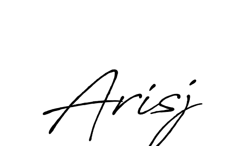 This is the best signature style for the Arisj name. Also you like these signature font (Antro_Vectra_Bolder). Mix name signature. Arisj signature style 7 images and pictures png