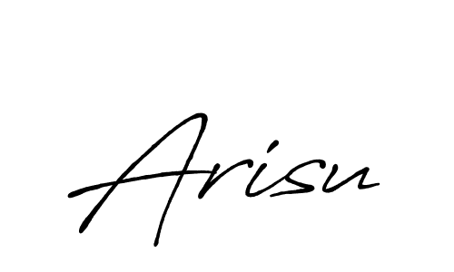 You should practise on your own different ways (Antro_Vectra_Bolder) to write your name (Arisu) in signature. don't let someone else do it for you. Arisu signature style 7 images and pictures png