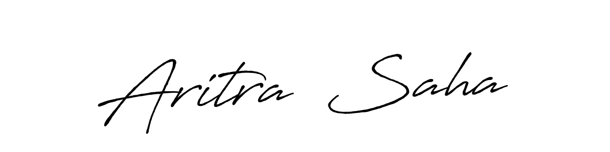 It looks lik you need a new signature style for name Aritra  Saha. Design unique handwritten (Antro_Vectra_Bolder) signature with our free signature maker in just a few clicks. Aritra  Saha signature style 7 images and pictures png